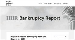 Desktop Screenshot of hhrbankruptcy.com